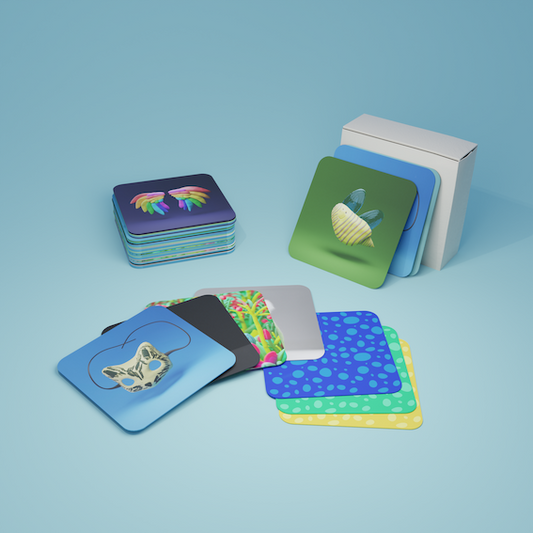 Colorful storytelling cards that help build emotional intelligence in kids through play, metaphors, and dialogue.