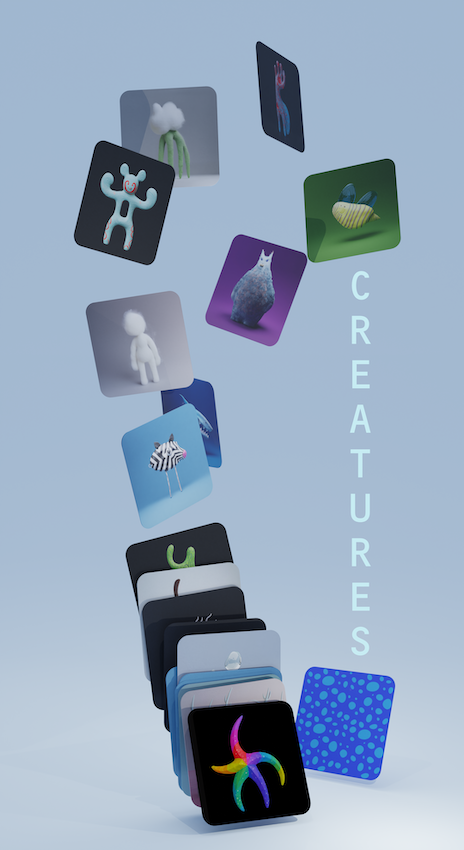 Stylish and colourful emotion cards for kids inspired by modern art and sculpture—designed to spark curiosity and creativity